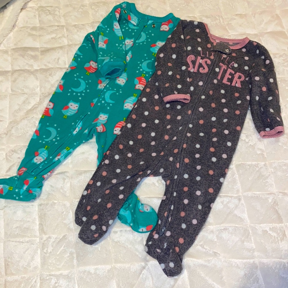 Baby Girl Sleeper Set